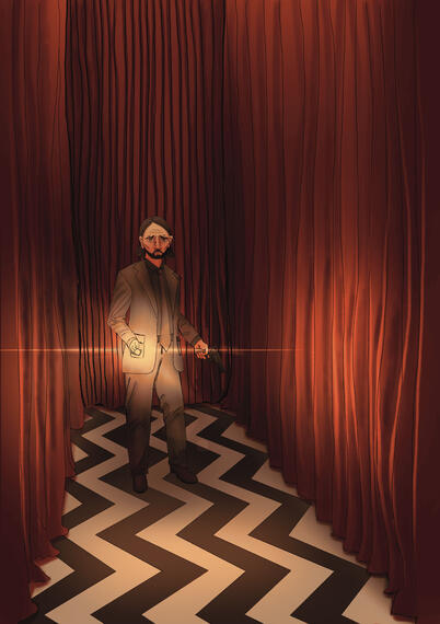 Alan Wake x Twin Peaks